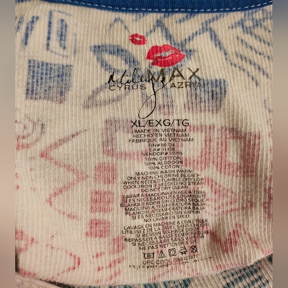 Miley Cyrus by Max Azria Tank Top Size XL - Picture 3 of 3